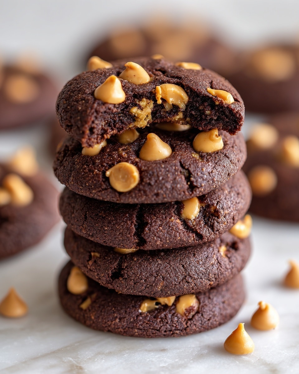 Chocolate Peanut Butter Chip Cookies Recipe