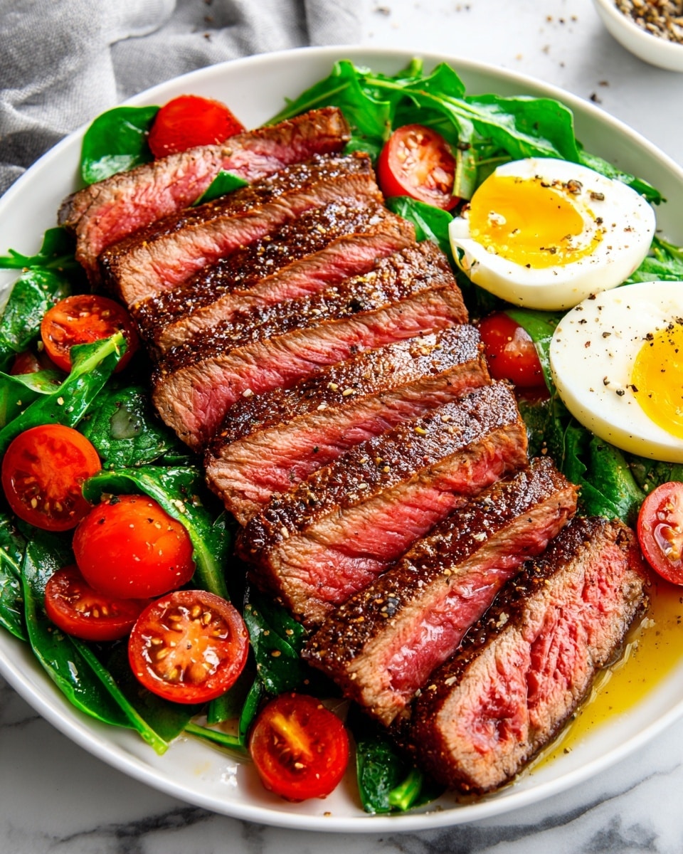 Steak Cobb Salad Recipe - Recipe Image