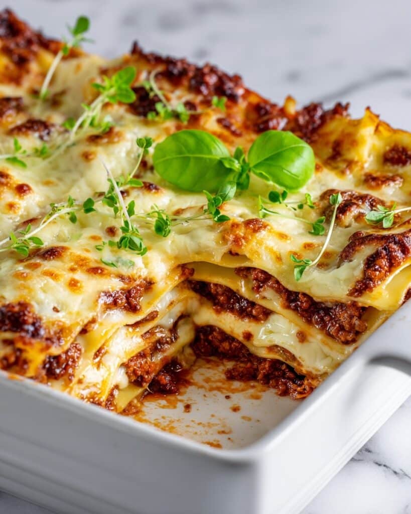 Nothing Beats a Good Lasagna After a Long Day of Work Recipe