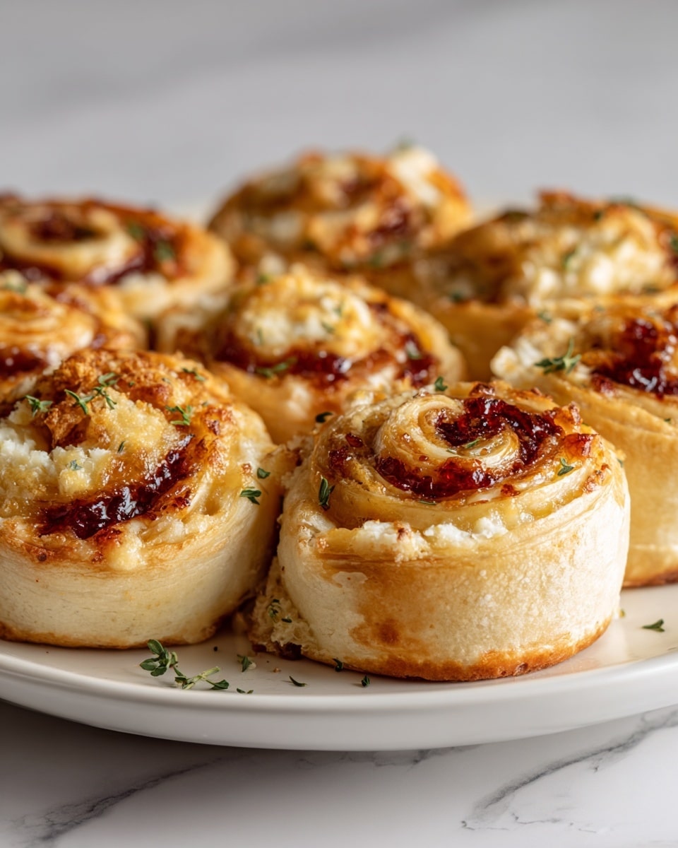 Cranberry Feta Pinwheels Recipe - Recipe Image