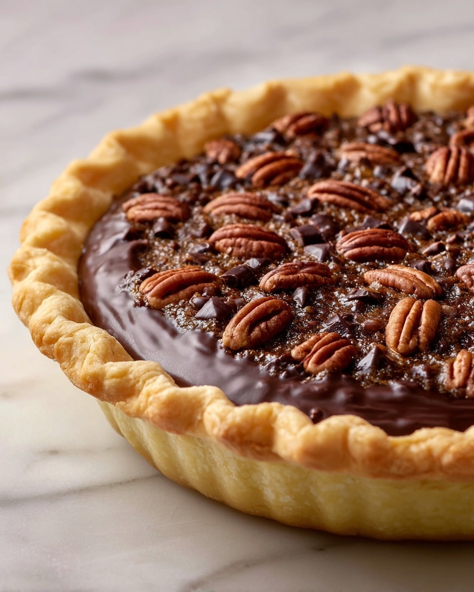Caramel Pecan Delight Pie Recipe - Recipe Image