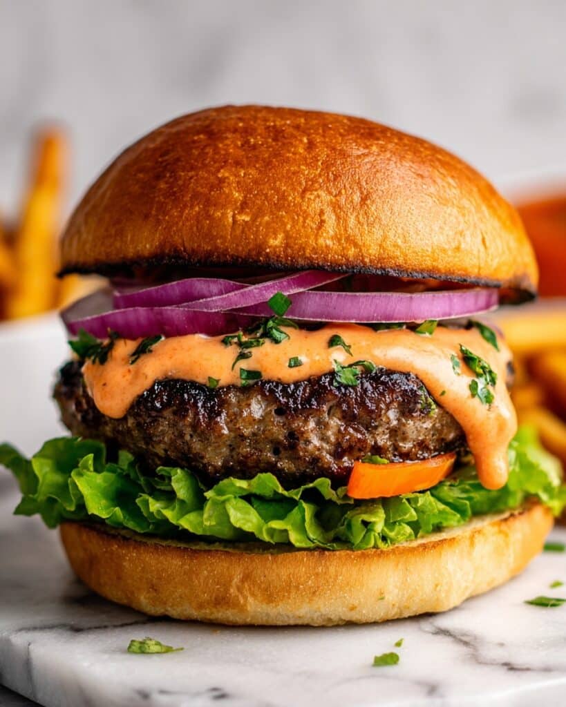 California Burger Recipe