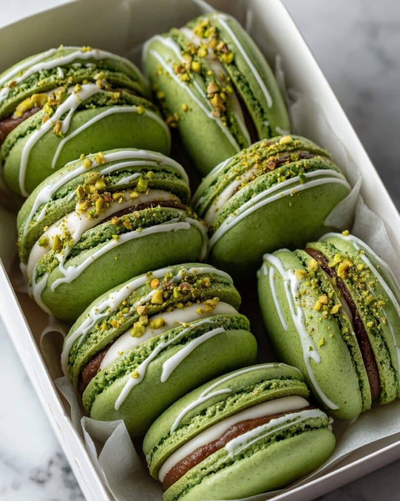 Pistachio Macarons Recipe