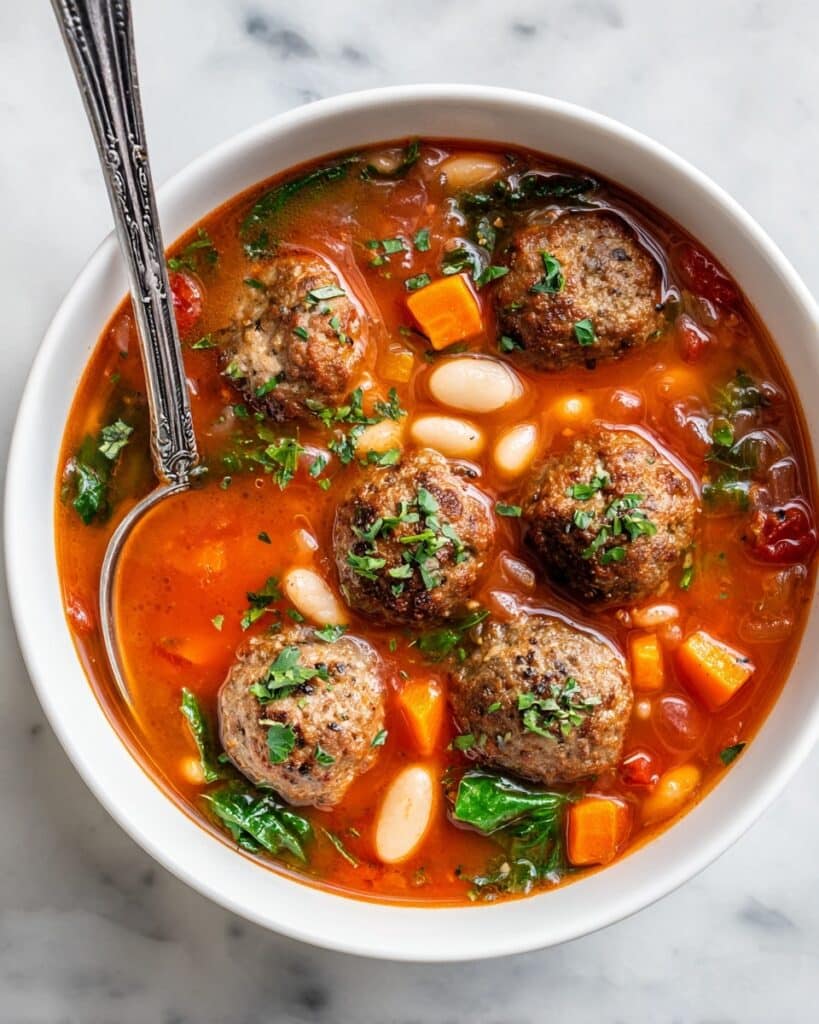 Italian Meatball Soup Recipe