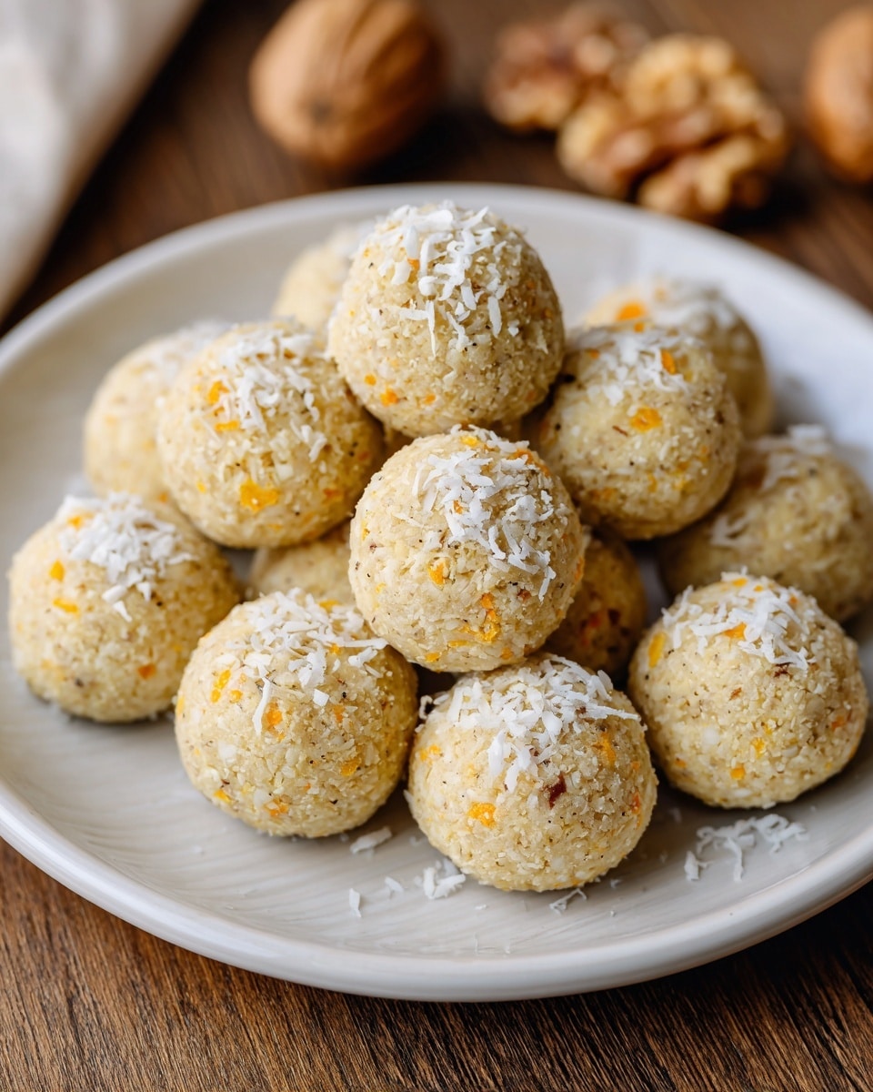 Carrot Energy Balls Recipe - Recipe Image