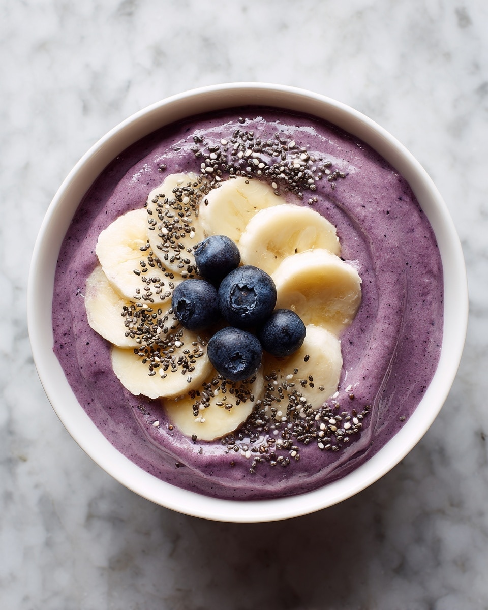 Banana-Blueberry Smoothie Recipe - Recipe Image