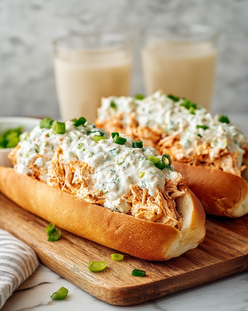 Buffalo Chicken Cheesesteak: A Spicy Twist on a Classic Favorite Recipe - Recipe Image