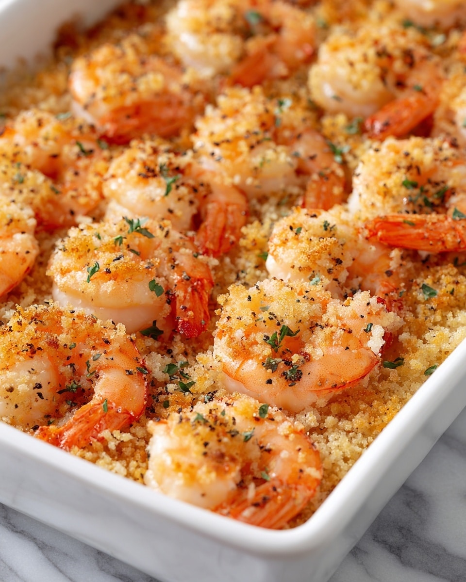 Garlic Parmesan Baked Shrimp Recipe - Recipe Image