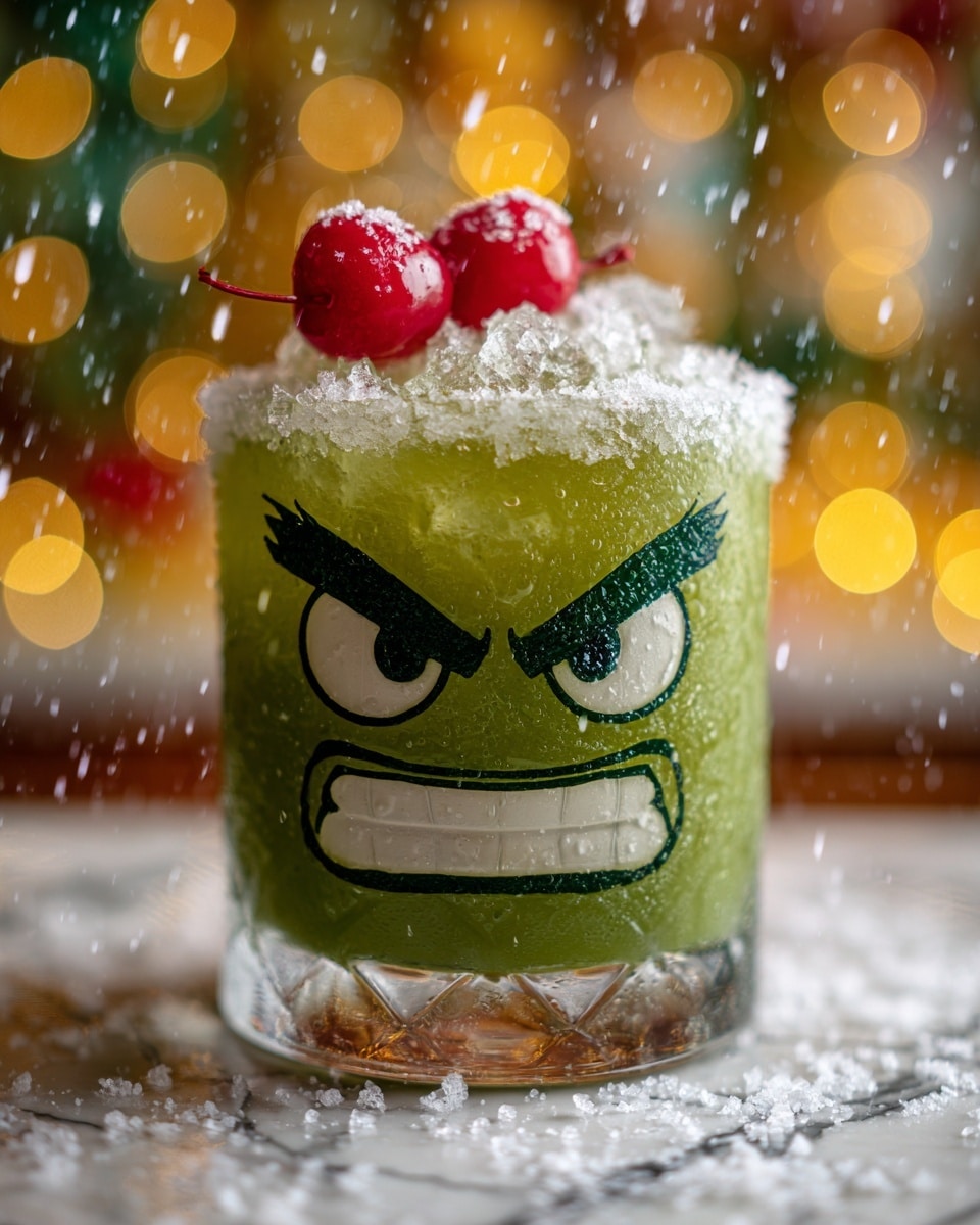 Grinch Punch: A Festive Holiday Beverage Recipe - Recipe Image