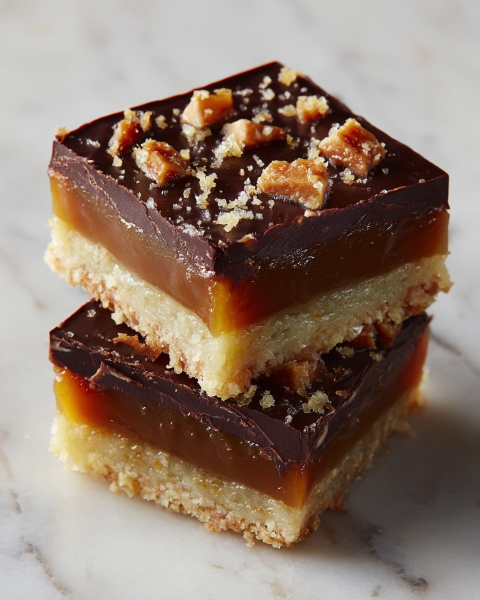 Cake Mix Toffee Bars Recipe - Recipe Image