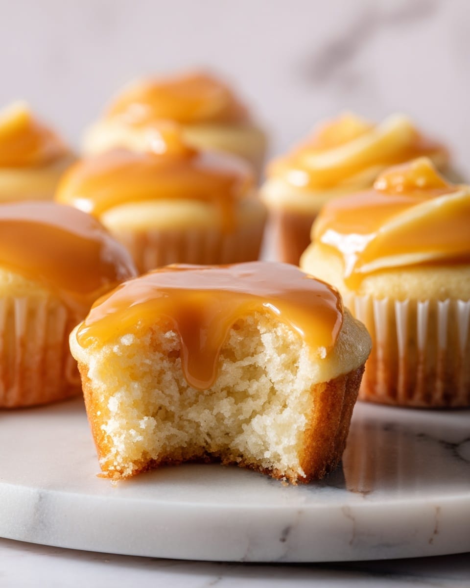 Pumpkin Cheesecake Muffins with Caramel Swirl Recipe - Recipe Image