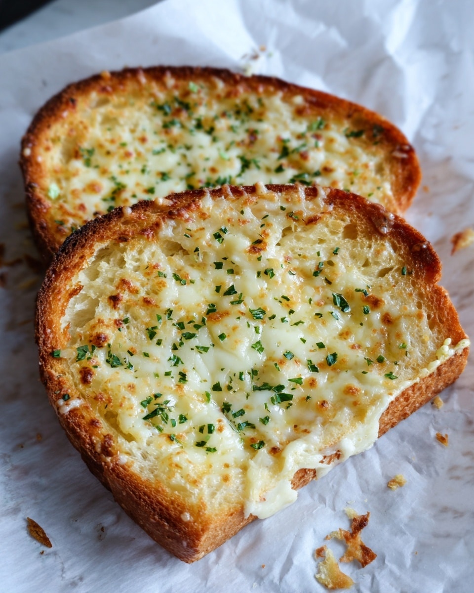 Garlic Cheese Bread Recipe - Recipe Image