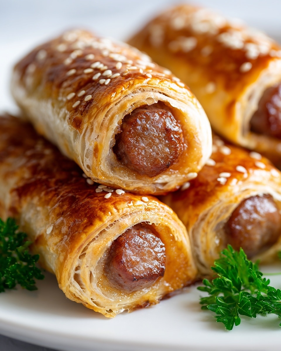 Breakfast Sausage Crescent Rolls Recipe - Recipe Image