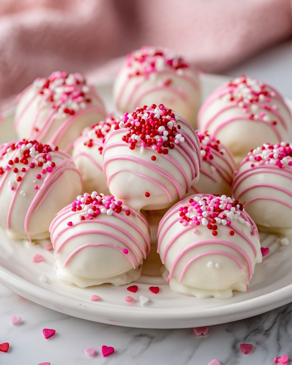 Strawberry Cheesecake Truffle Balls Recipe - Recipe Image
