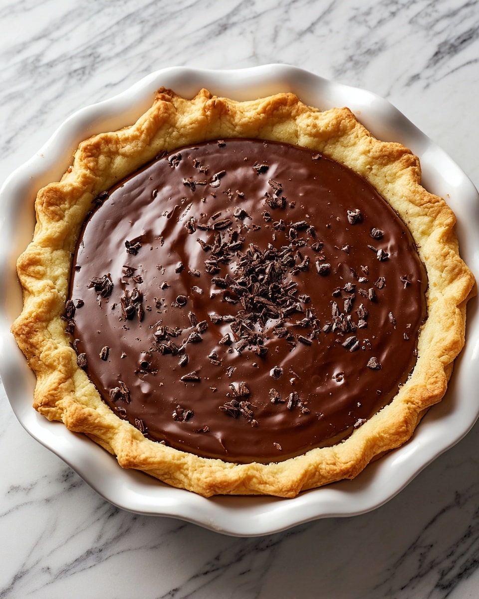 Grandma’s Classic Chocolate Pie Recipe - Recipe Image