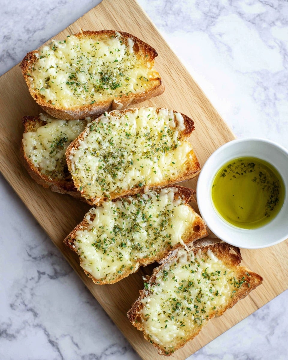 Herbed Garlic Bread Recipe - Recipe Image