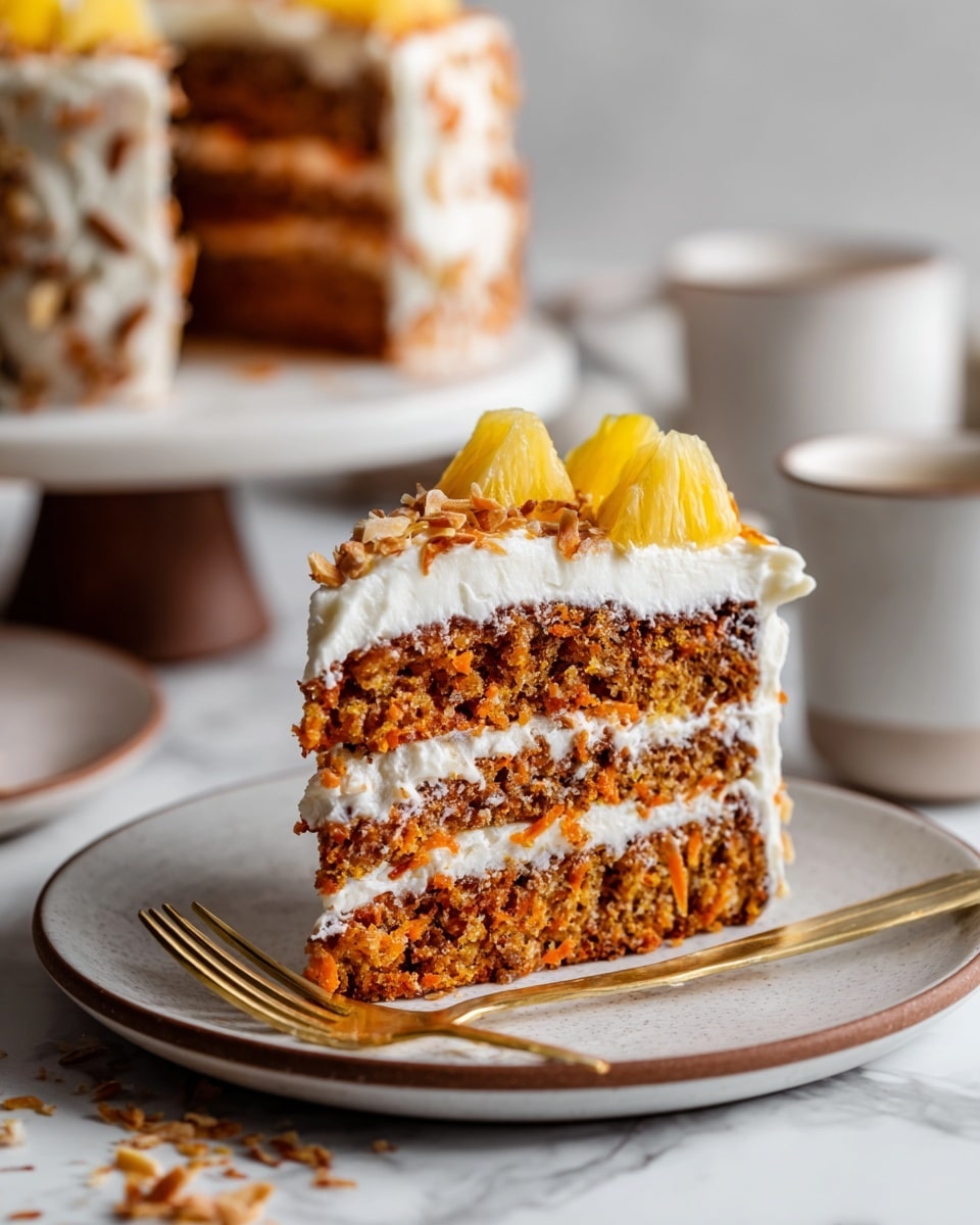 Hawaiian Carrot Pineapple Cake Recipe - Recipe Image