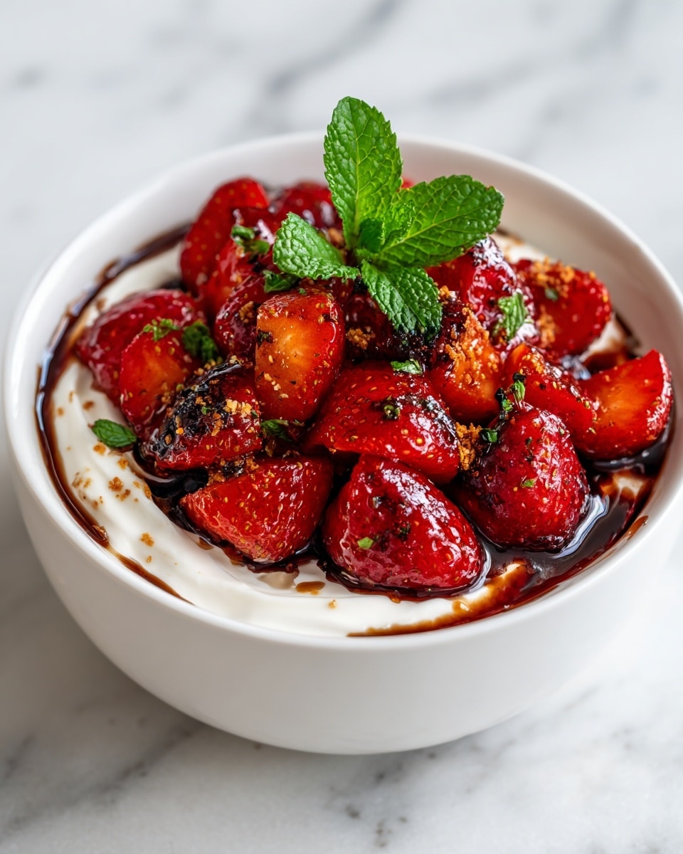 Whipped Feta Dip with Roasted Strawberries Recipe - Recipe Image