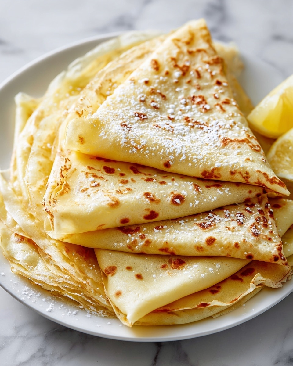 Vanilla Crepes Recipe - Recipe Image