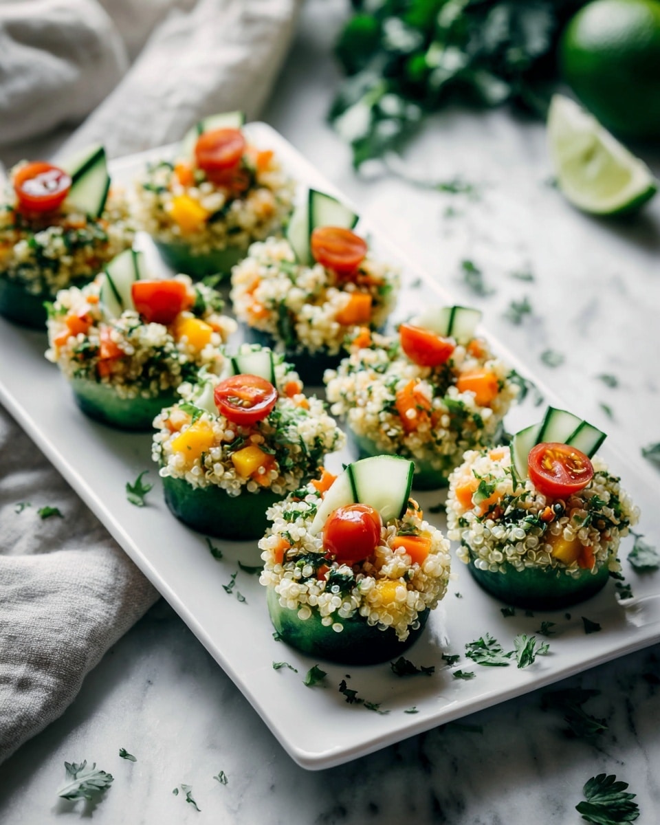 Mini Quinoa and Veggie Cups Recipe - Recipe Image