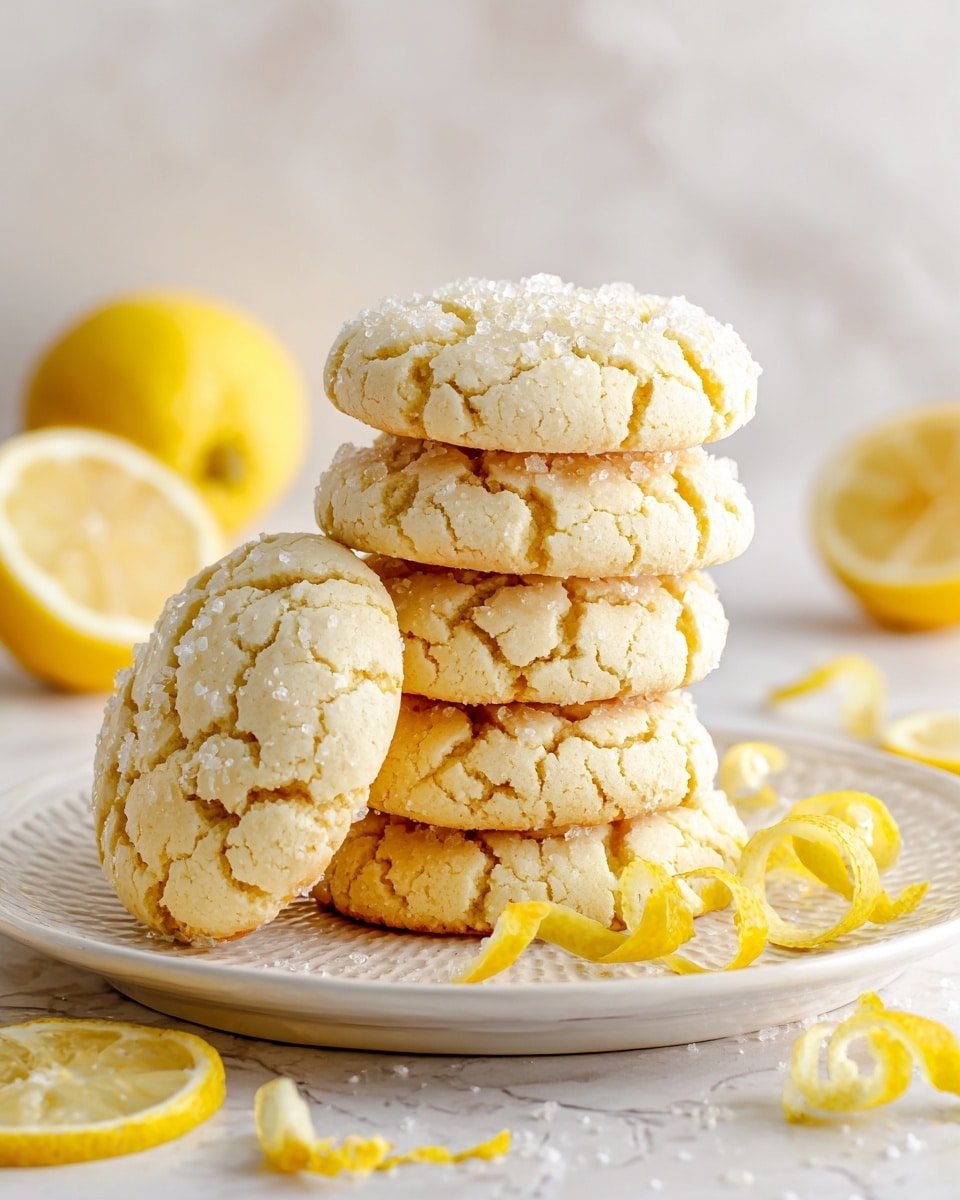 Lemon Sugar Cookies: The Ultimate Soft & Chewy Recipe - Recipe Image