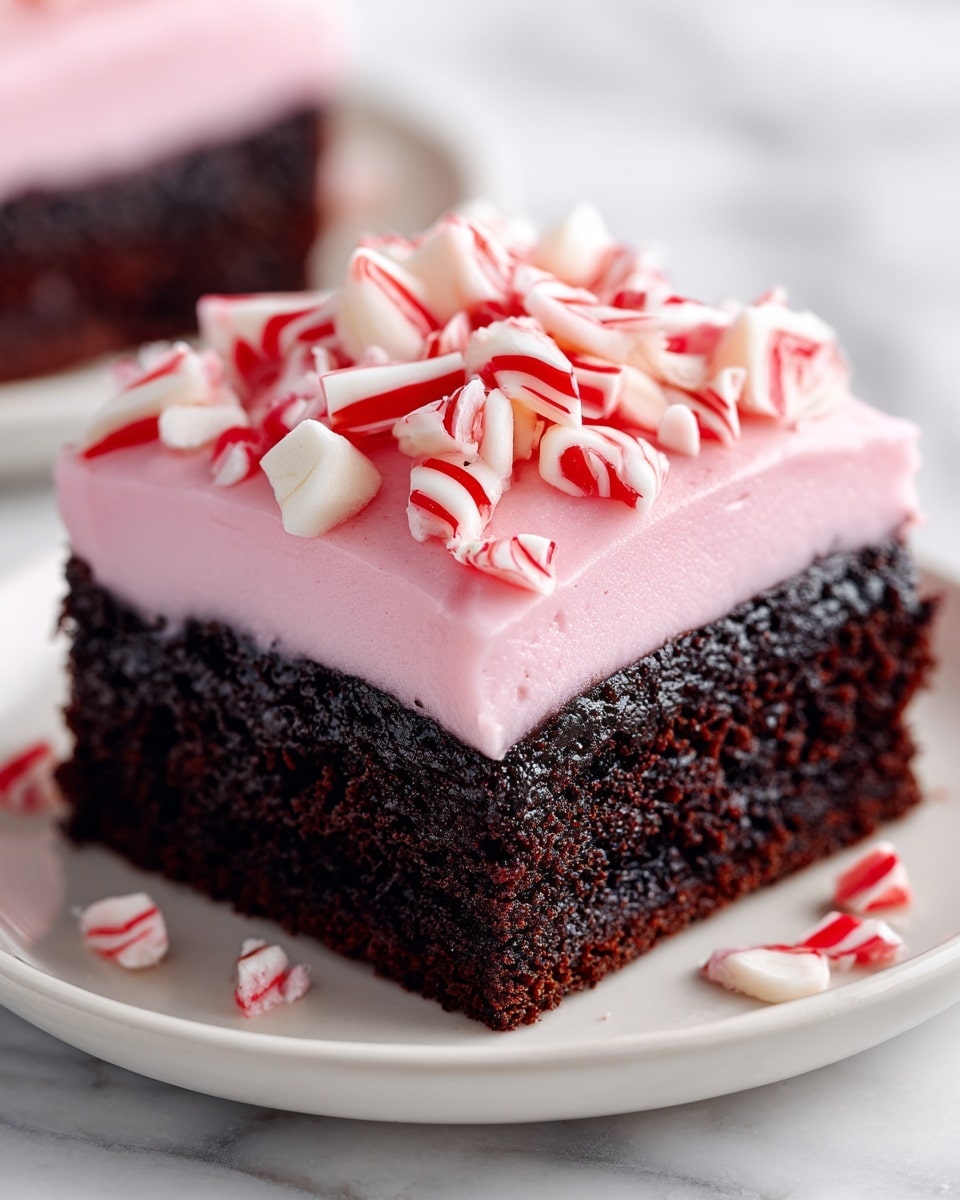 Candy Cane Brownies Recipe - Recipe Image