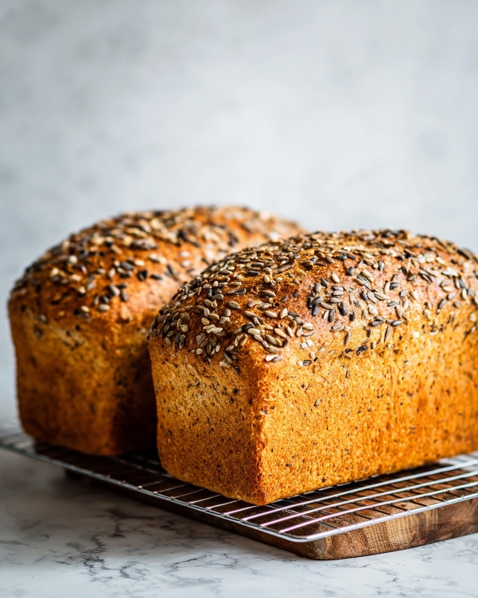 Multi-Seed Honey Wheat Bread Recipe - Recipe Image