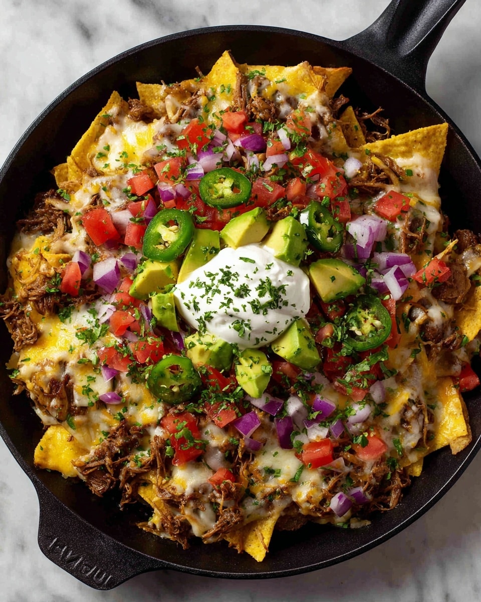 Loaded Chicken Nachos Feast Recipe - Recipe Image