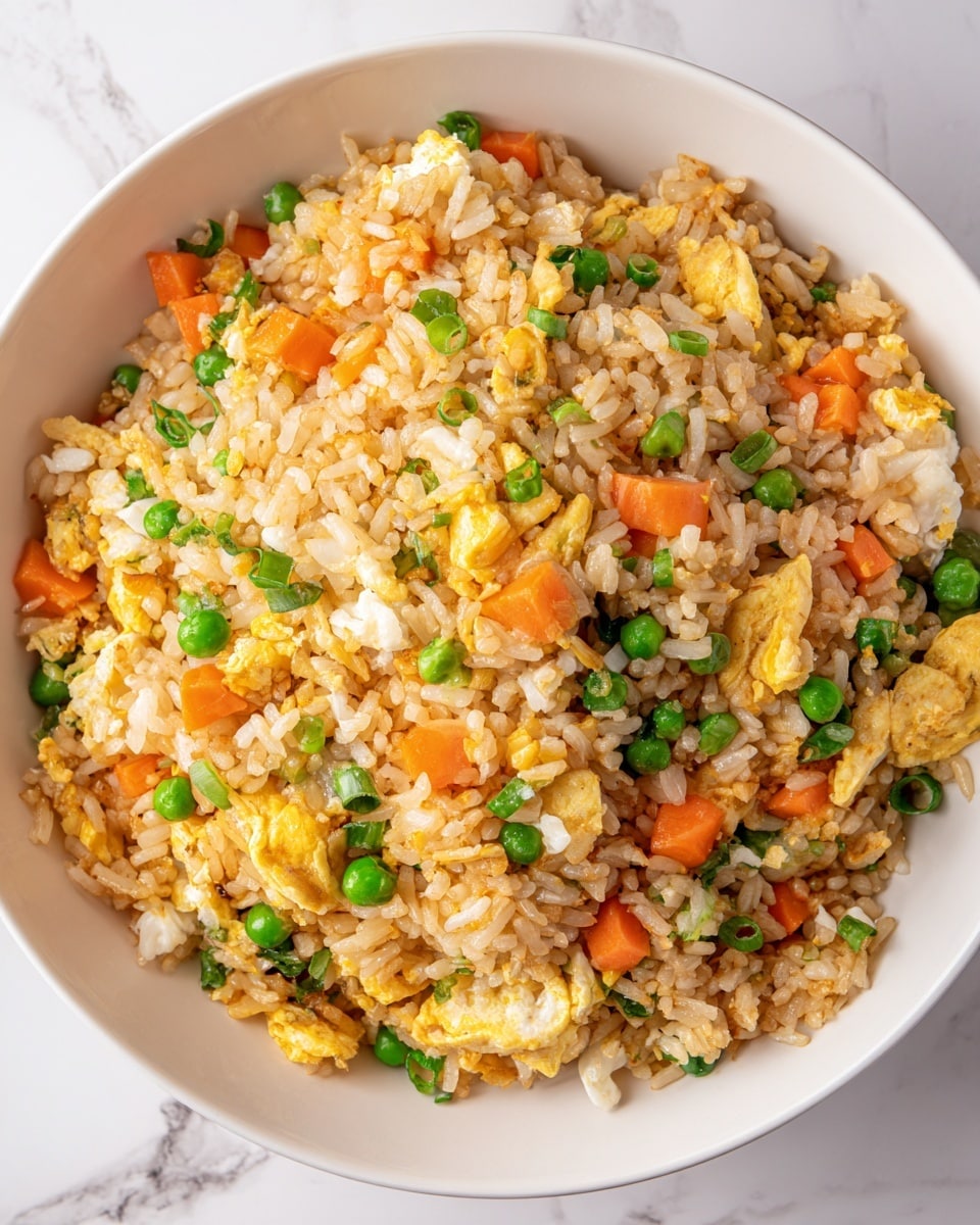 Easy Egg Fried Rice Recipe - Recipe Image