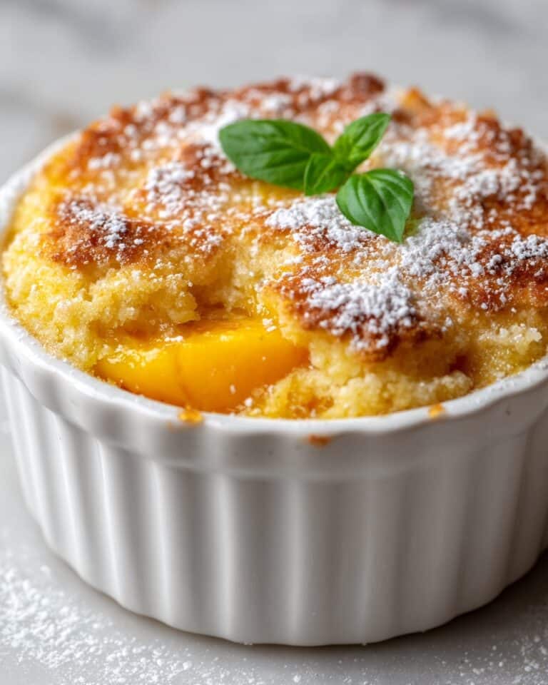 Peach Dump Cake Recipe