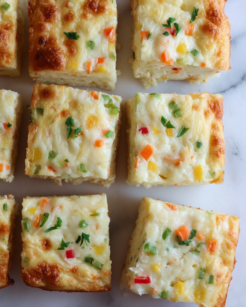 Cheesy Baked Vegetable Rolls Recipe