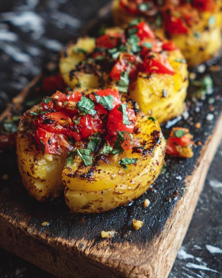 Grilled Baked Potatoes Recipe