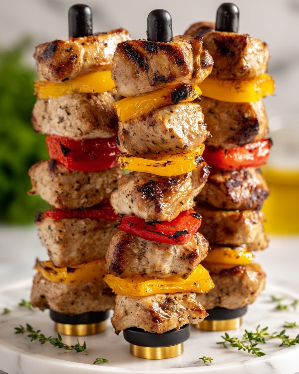 Tropical Hawaiian Chicken Skewers Recipe - Recipe Image