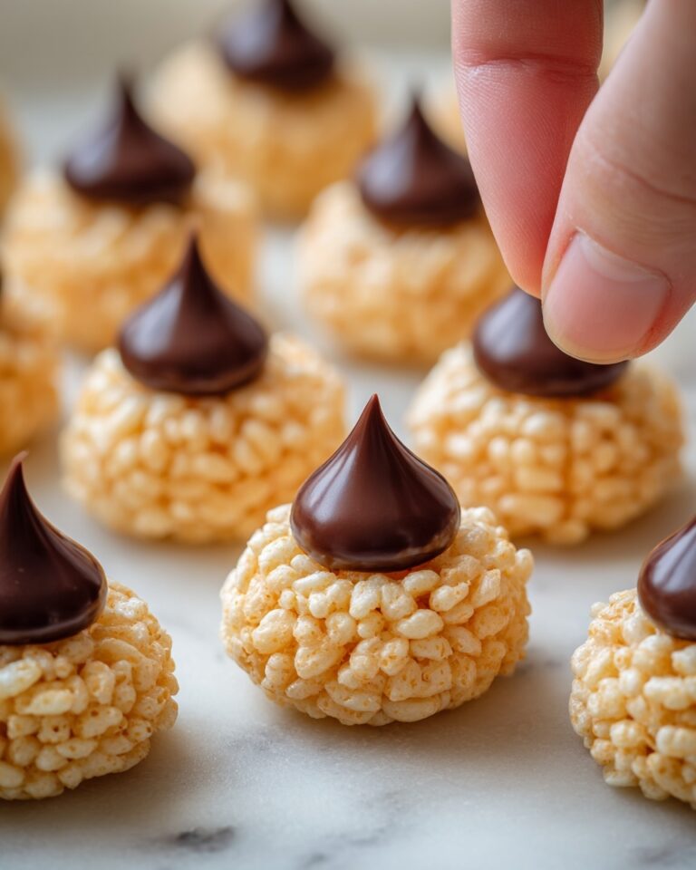 No-Bake Peanut Butter Blossoms Recipe