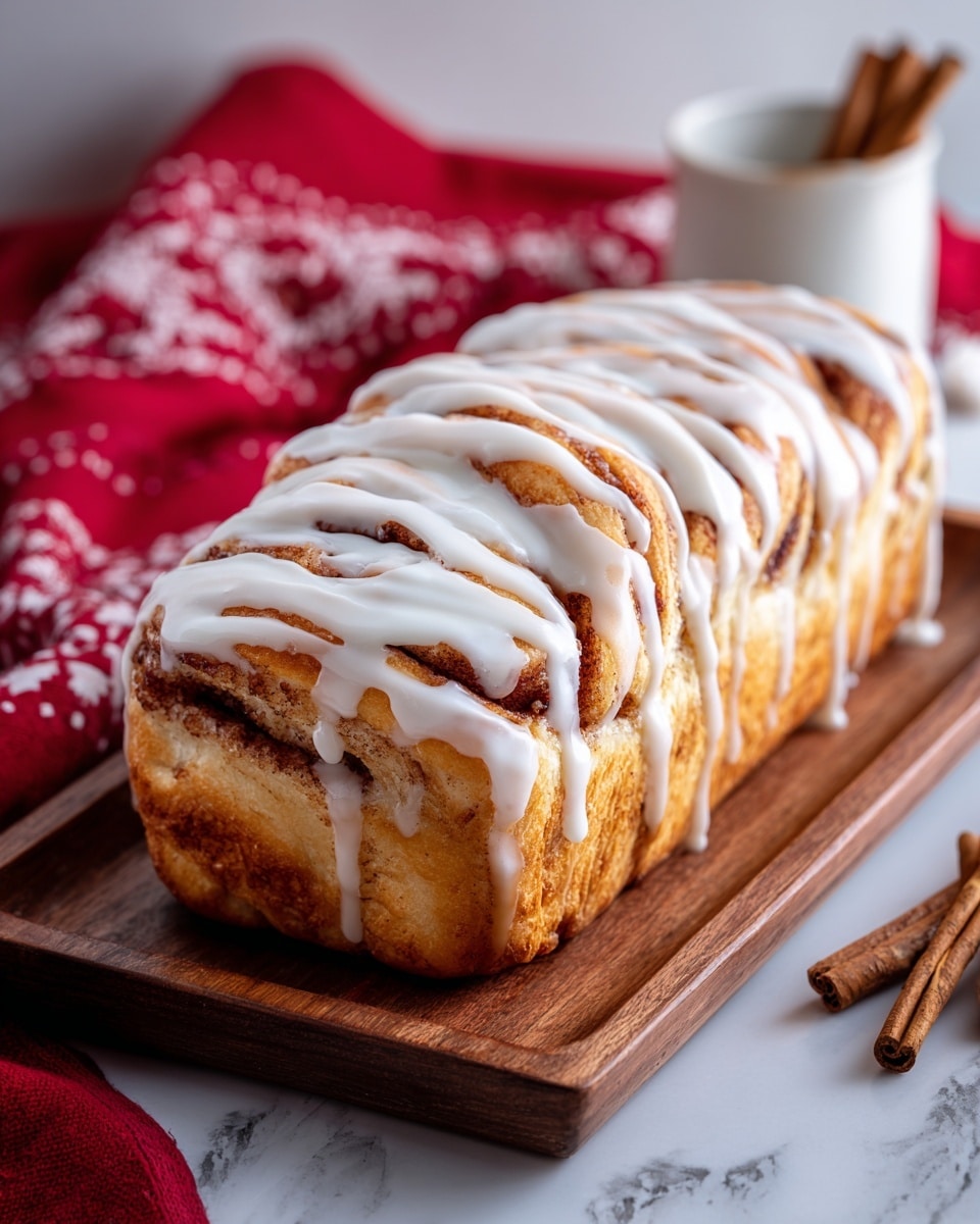 Dollywood Cinnamon Bread with Icing Recipe - Recipe Image