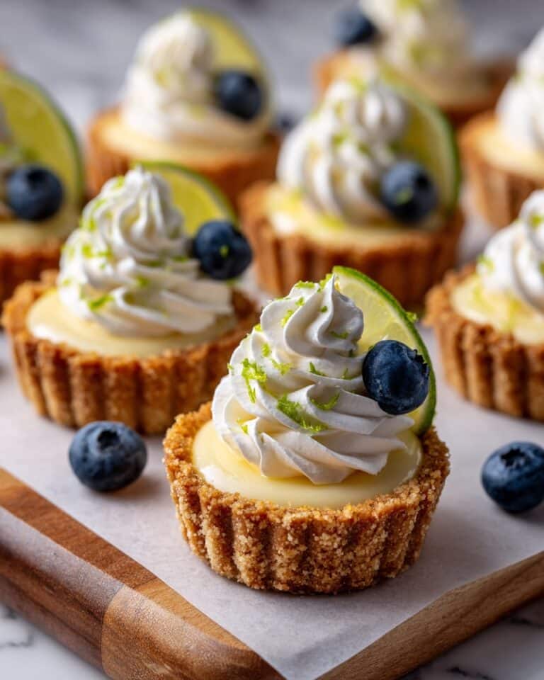 Zesty Key Lime Cheesecake Cookie Cups Recipe