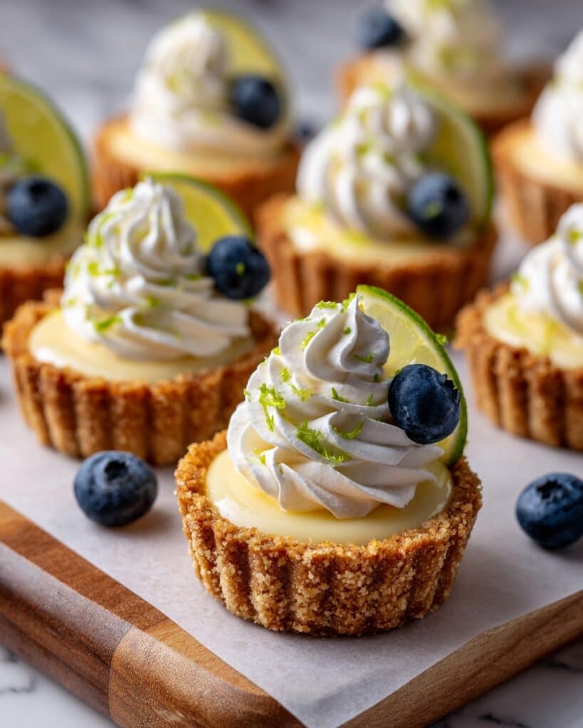 Zesty Key Lime Cheesecake Cookie Cups Recipe