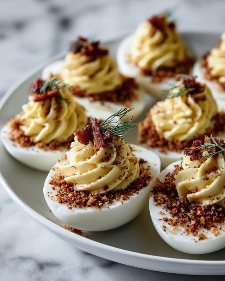 Pickle-Brined Deviled Eggs Recipe