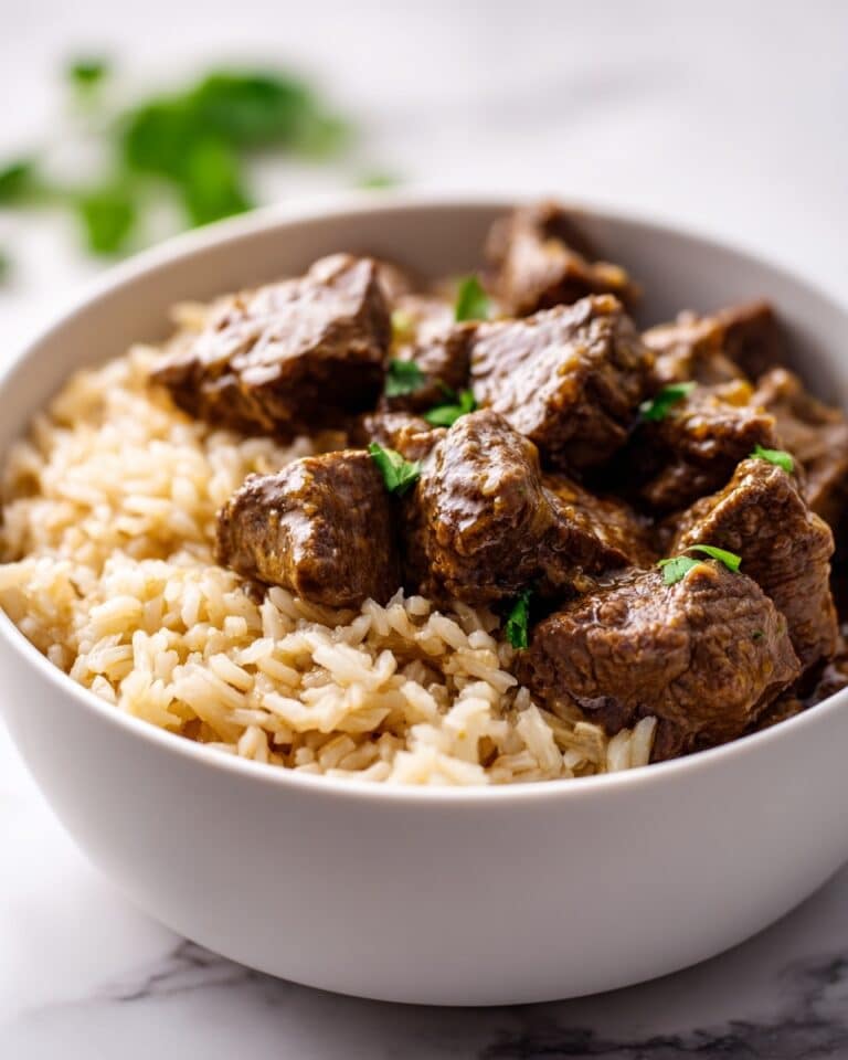 Beef Tips and Rice Recipe