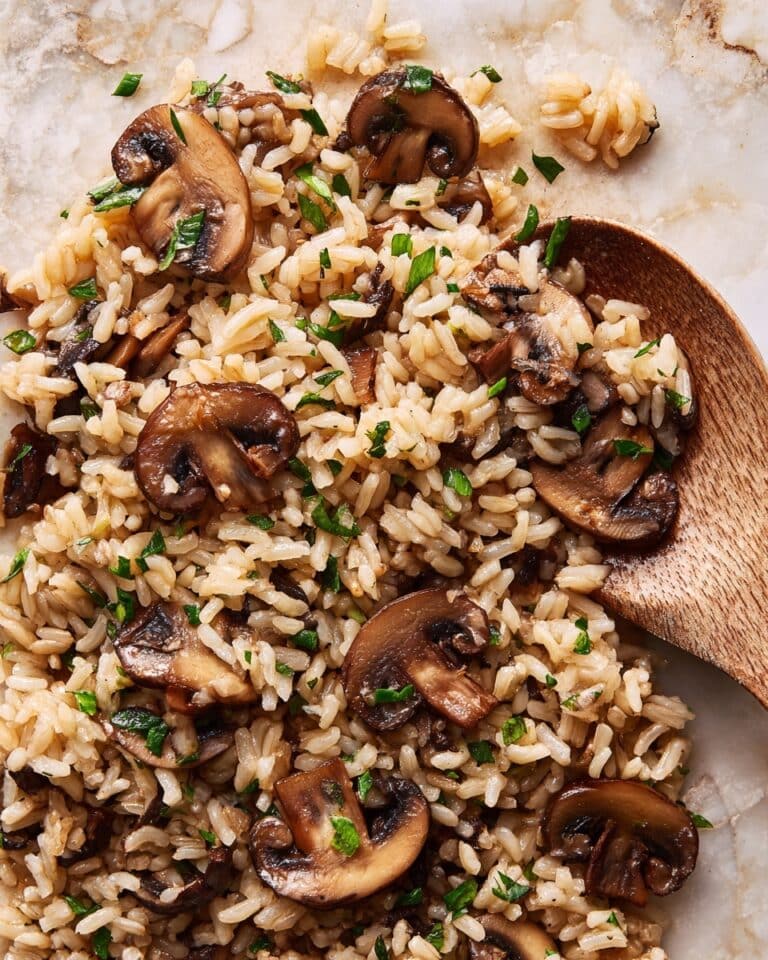 Mushroom Rice Recipe