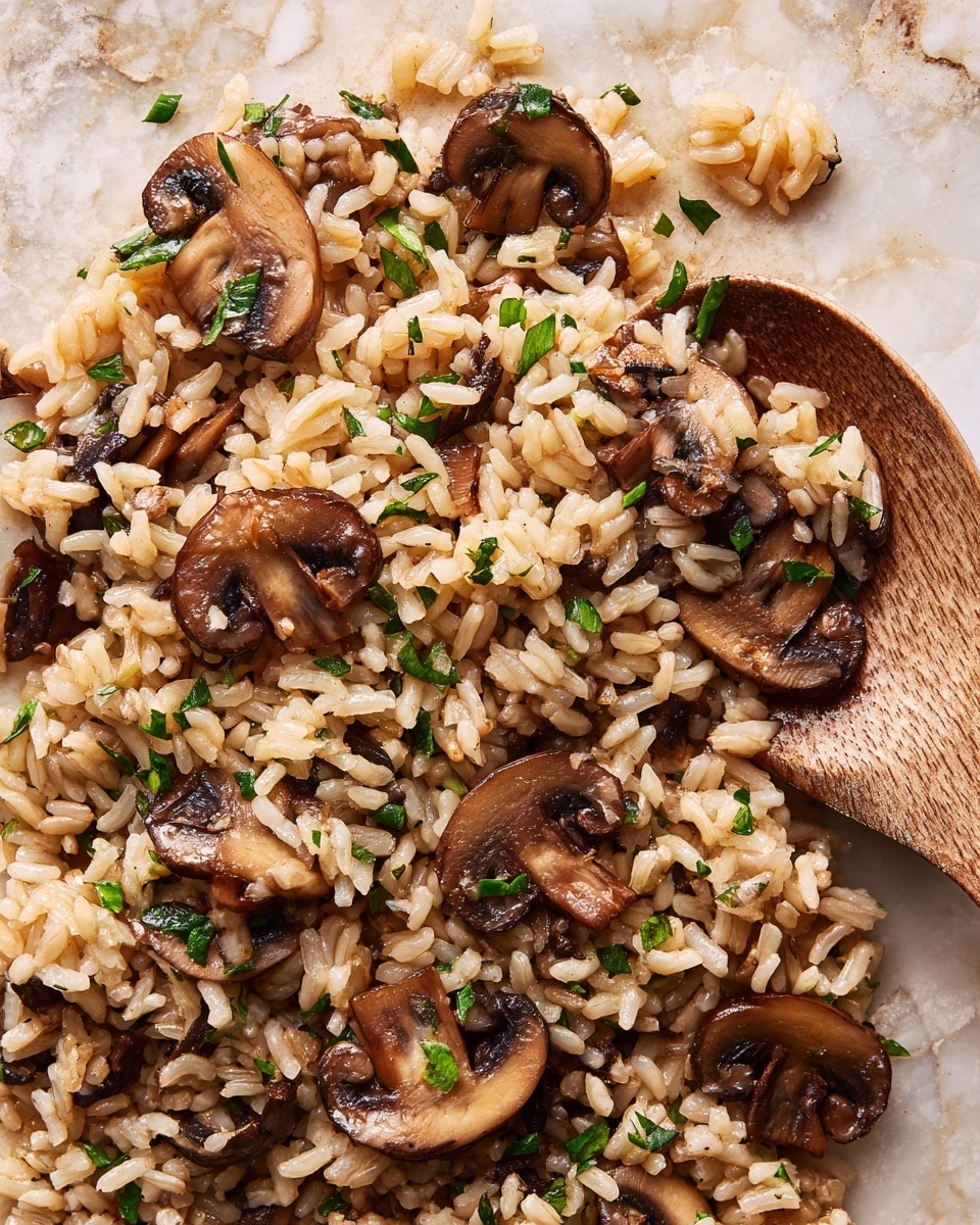 Mushroom Rice Recipe