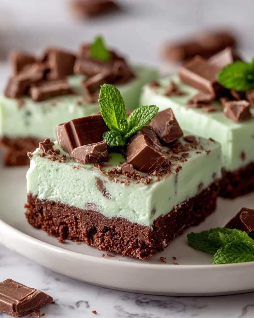 No-Bake Minted Earl Grey Slice Recipe