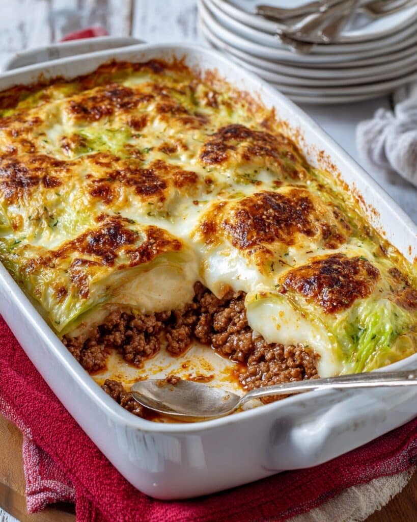 Cabbage Beef Bake Recipe