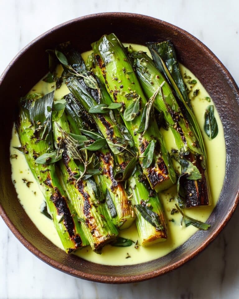 Braised Leeks with Beurre Blanc Recipe