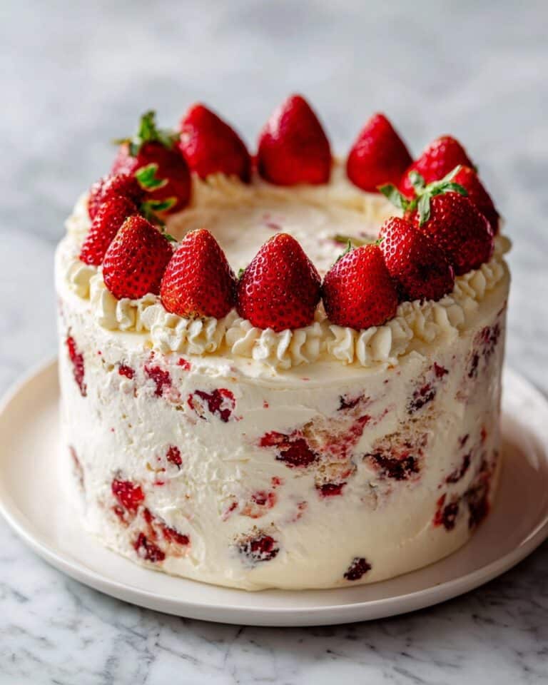 Strawberry Cheesecake Pound Cake Recipe