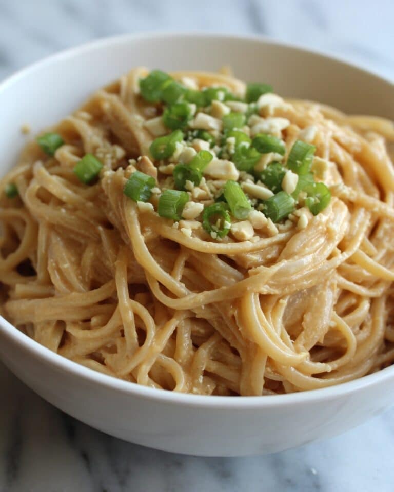 Peanut Butter Ramen Noodles Recipe