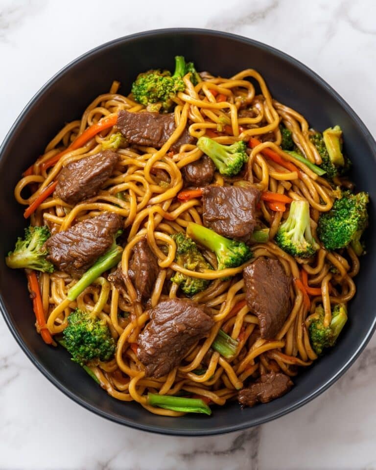 Beef Lo Mein Recipe