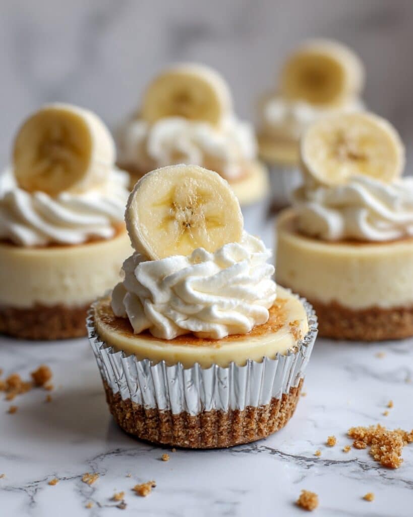 Mini Banana Pudding Cheesecakes Recipe