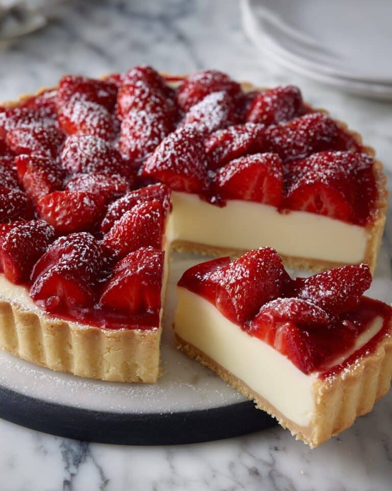 Traditional French Strawberry Tart Recipe