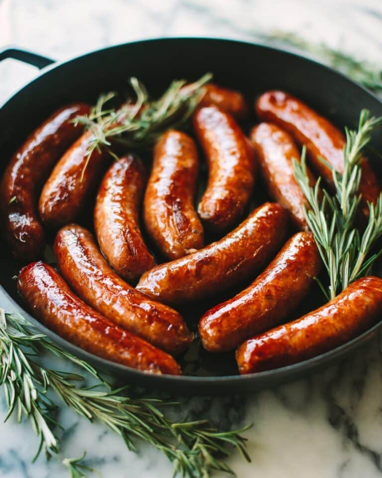 Maple and Rosemary Breakfast Sausage Recipe